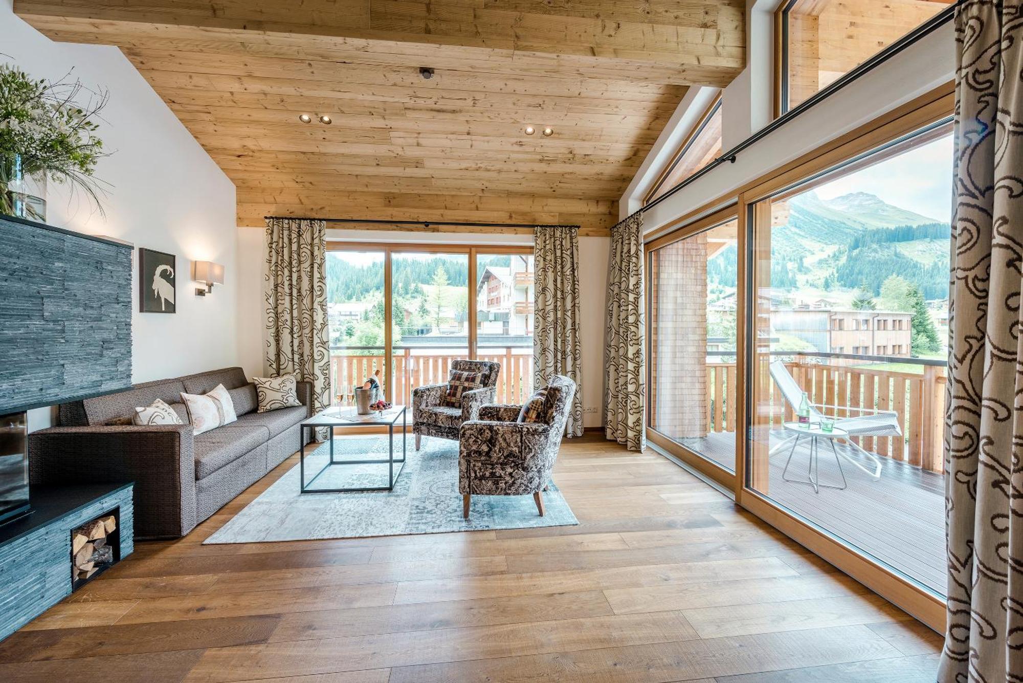 Hotel Auenhof Lech am Arlberg Exterior photo